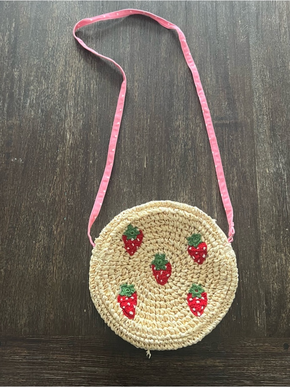 Mini Boden Strawberry Purse